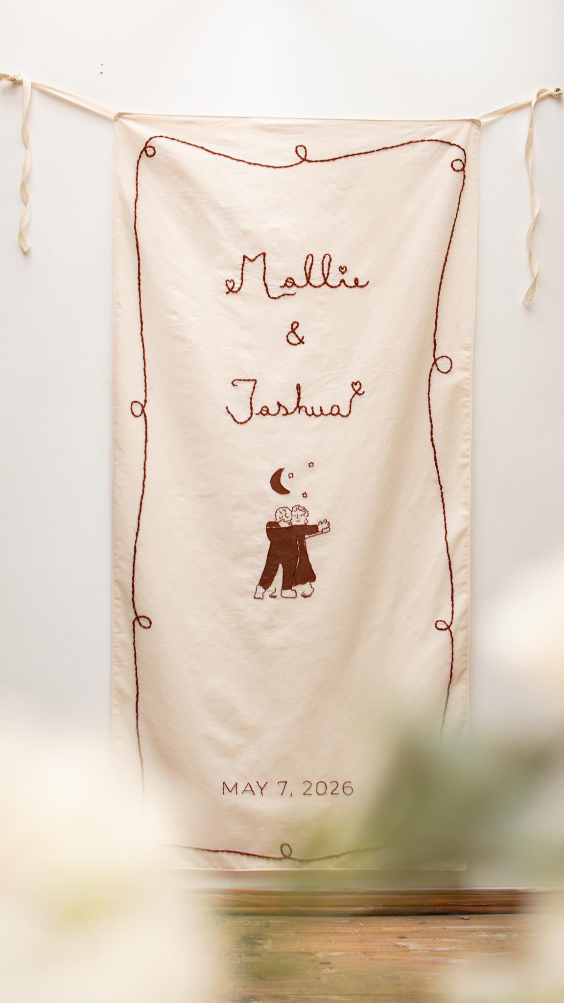 Custom Wedding Welcome Sign
