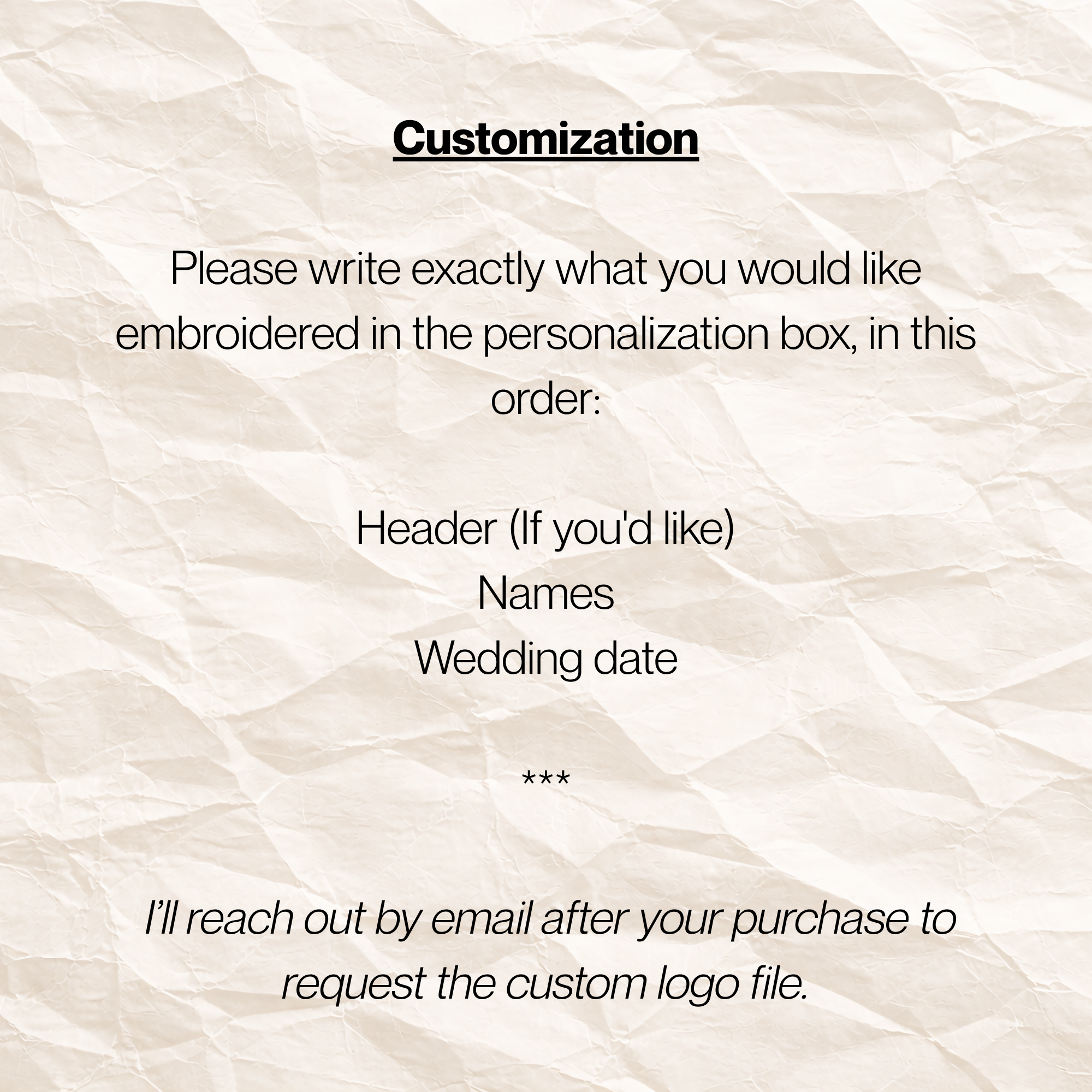 Custom Wedding Welcome Sign